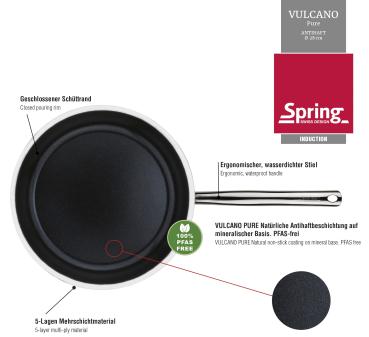 Spring Bratpfanne Vulcano Pure